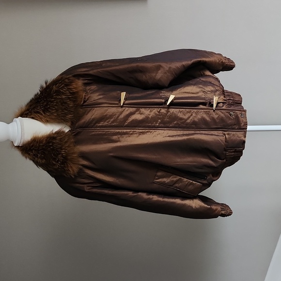 Carole Little Jackets & Blazers - Vintage Carole Little jacket with fox fur collar